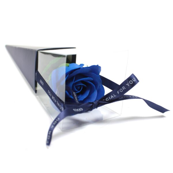 Luxury Blue Rose soap flower